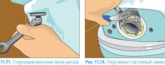 Как отремонтировать или заменить сливной бачок унитаза своими руками. Видео